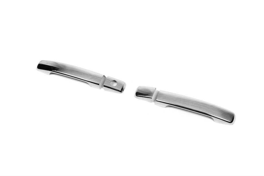 Nissan Pathfinder R51 2005-2014 Chrome Door Handle Covers (2 pcs, Stainless Steel) Photo 6
