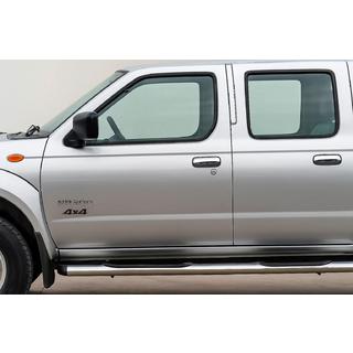 Chrome Door Handle Covers (2 pcs, Stainless Steel) Nissan NP300 1999-2015 photo 2