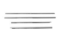 Nissan NP300 1999-2015 Exterior window trim stainless steel (4 pcs) Carmos - Turkish Stainless Steel photo 2
