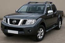 Nissan Navara 2006-2015 Mirror Covers (2 pcs, Stainless Steel) With Turn Signal photo 3