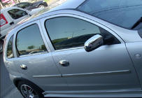 Opel Corsa C 2000-2006 Door Mouldings Stainless Steel (4 pcs) photo 1