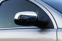 Opel Corsa C 2000-2006 Mirror Covers (2 pcs, Stainless Steel) photo 2