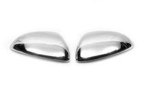 Opel Corsa D 2007-2014 Mirror Covers (2 pcs, Stainless Steel) photo 3
