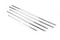 Opel Corsa D 2007-2014 Exterior window trim stainless steel (4 pcs) OmsaLine - Italian Stainless Steel photo 3