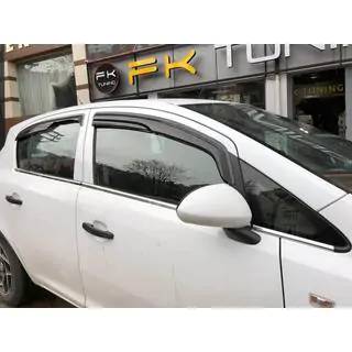 Exterior window trim stainless steel (4 pcs) photo 1