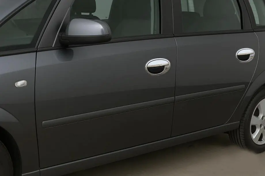 Opel Meriva 2002-2010 Chrome Door Handle Covers (4 pcs, Stainless Steel) Image