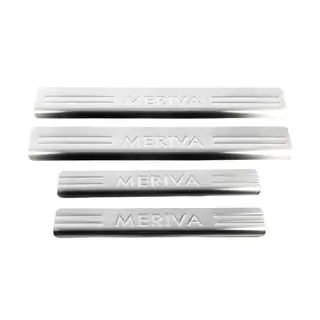 Door Sill Protectors OmsaLine (4 pcs, Stainless Steel) photo 2