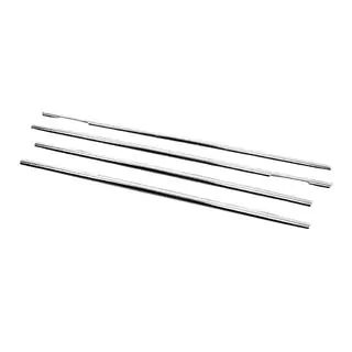 Exterior window trim stainless steel (4 pcs) photo 4