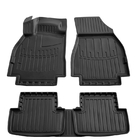 Renault Megane II 2004-2009 Stingray 3D Rubber Floor Mats (5 pcs, Polyurethane) photo 1