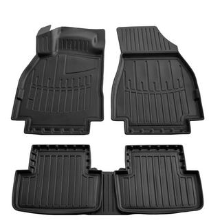 Stingray 3D Rubber Floor Mats (5 pcs, Polyurethane)