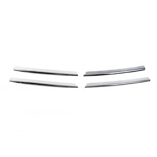 Chrome Grille Covers (4 pcs, Stainless Steel) Opel Astra H 2004-2013 photo 2