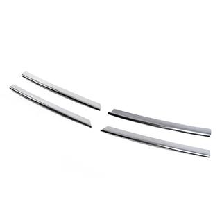 Chrome Grille Covers (4 pcs, Stainless Steel) Opel Astra H 2004-2013 photo 3