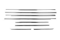 Opel Zafira B 2005–2011 Exterior Window Trim (8 pcs, Stainless Steel) OmsaLine - Italian Stainless Steel photo 3