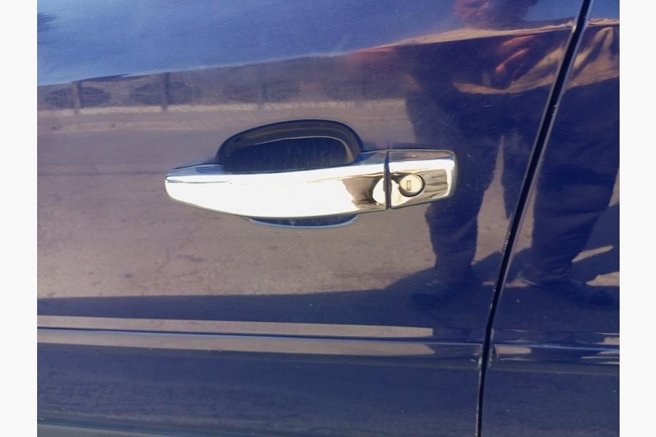 Opel Signum 2003-2008 Chrome Door Handle Covers (4 pcs, Stainless Steel) Carmos - Turkish Stainless Steel Image