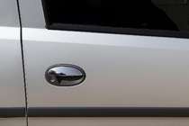 Opel Combo 2002–2012 Chrome Door Handle Covers (2 pcs, Stainless Steel) photo 1