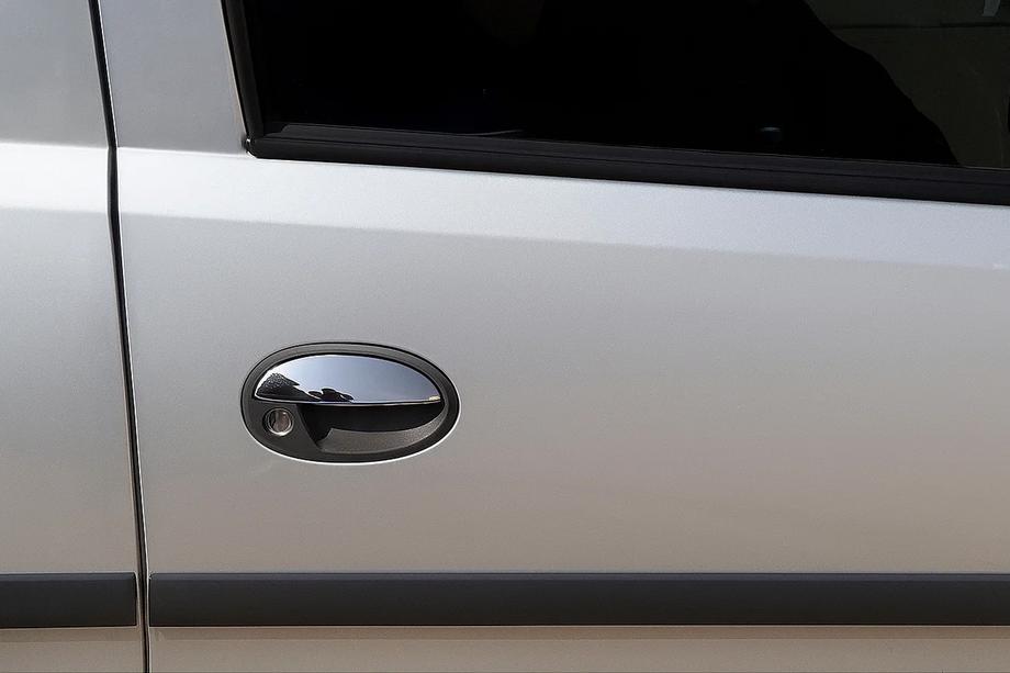 Opel Combo 2002–2012 Chrome Door Handle Covers (2 pcs, Stainless Steel) Image