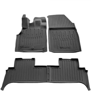 Stingray 3D Rubber Floor Mats (4 pcs, Polyurethane)