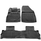 Renault Scenic/Grand 2016–2025 Stingray 3D Rubber Floor Mats (4 pcs, Polyurethane) photo 1