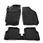 Skoda Fabia 2014-2021 Stingray 3D Rubber Floor Mats (5 pcs, Polyurethane) photo 1