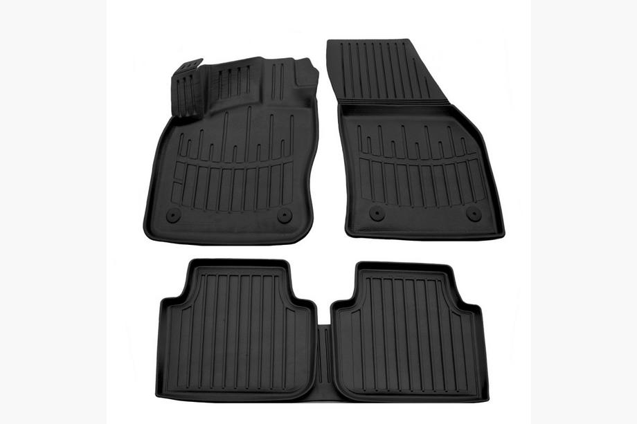 Skoda Kodiaq 2016-2023 Stingray 3D Rubber Floor Mats (5 pcs, Polyurethane) Image