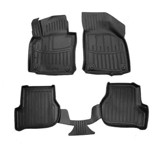 Stingray 3D Rubber Floor Mats (5 pcs, Polyurethane)