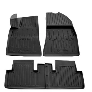 Stingray 3D Rubber Floor Mats (4 pcs, Polyurethane)