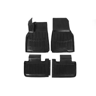 Stingray 3D Rubber Floor Mats (4 pcs, Polyurethane)