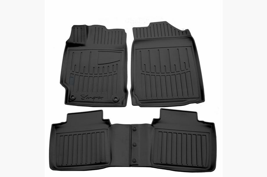Toyota Camry 2011–2017 Stingray 3D Rubber Floor Mats (4 pcs, Polyurethane) Image