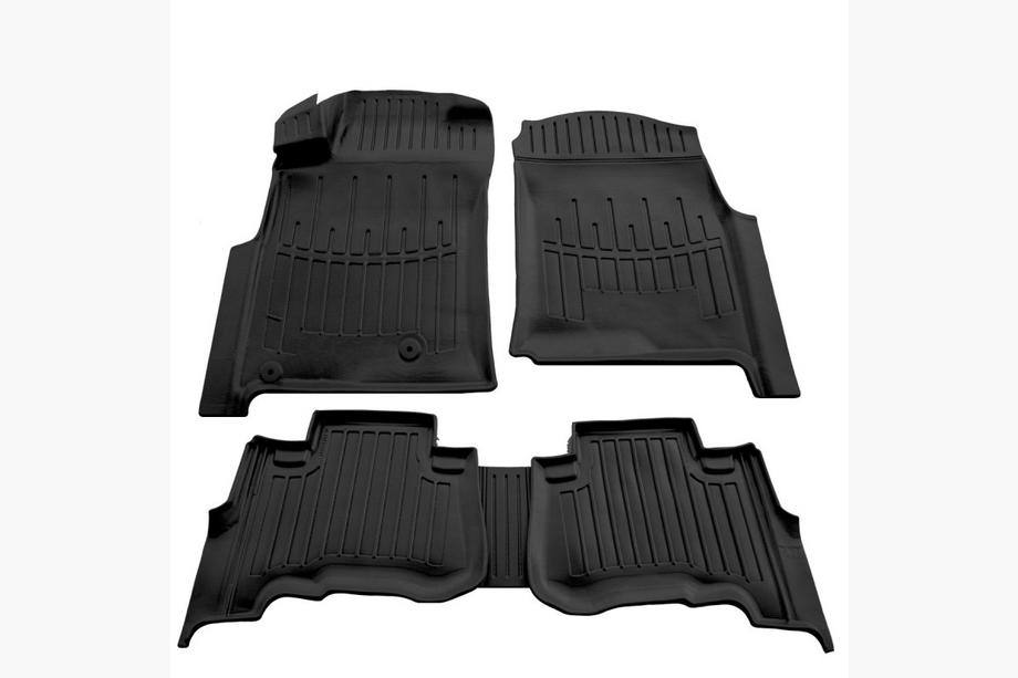 Lexus GX470 2002-2009 Stingray 3D Rubber Floor Mats (5 pcs, Polyurethane) Image