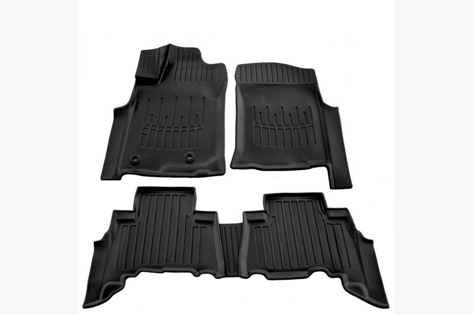 Lexus GX460 2009-2023 Stingray 3D Rubber Floor Mats (5 pcs, Polyurethane) Image