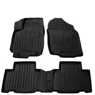 Stingray 3D Rubber Floor Mats (4 pcs, Polyurethane)