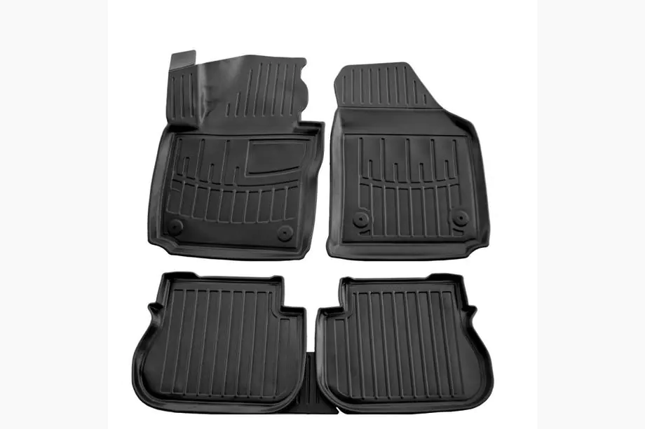 Volkswagen Caddy 2015-2020 Rubber Floor Mats Stingray 3D (4 Doors) (5 pcs, Polyurethane) Image