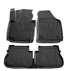 Volkswagen Caddy 2010-2015 Rubber Floor Mats Stingray 3D (4 Doors) (5 pcs, Polyurethane) photo 1