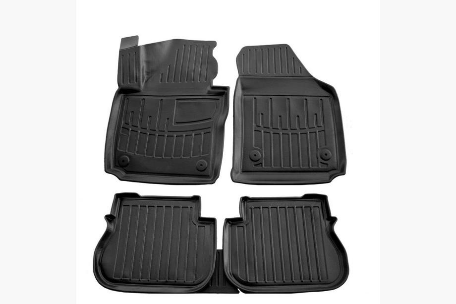 Volkswagen Caddy 2010-2015 Rubber Floor Mats Stingray 3D (4 Doors) (5 pcs, Polyurethane) Image