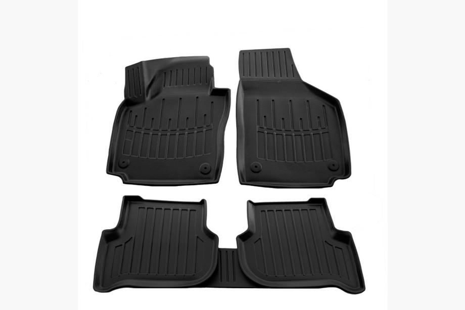 Skoda Yeti 2009-2017 Stingray 3D Rubber Floor Mats (5 pcs, Polyurethane) Image