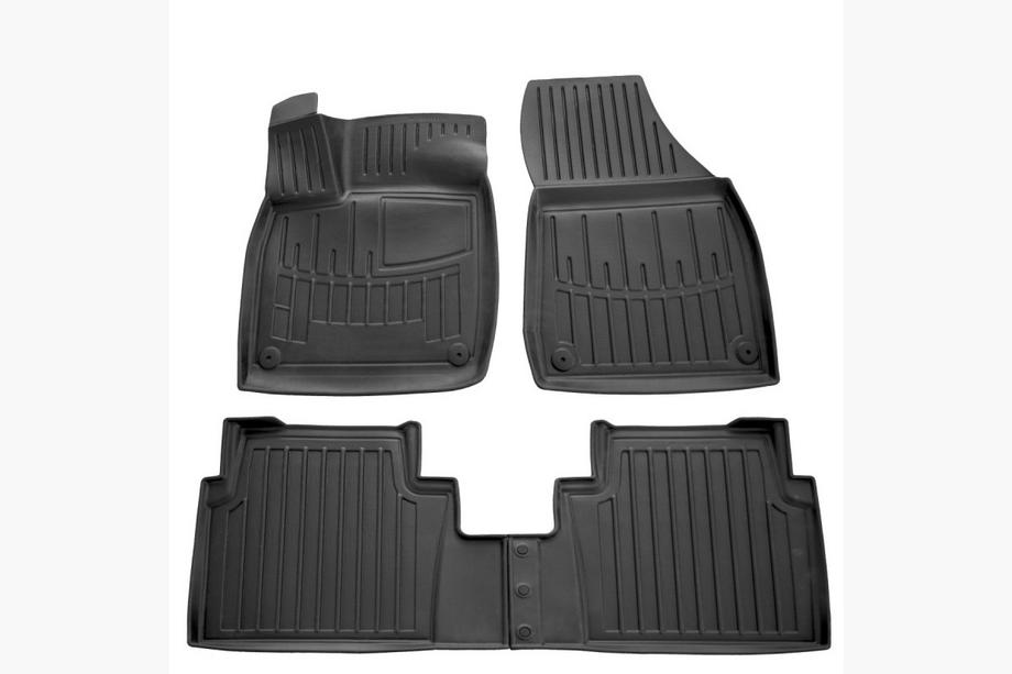 Volkswagen ID.6 2021- Stingray 3D Rubber Floor Mats (5 pcs, Polyurethane) Image