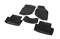 Volvo S60 2000-2009 Stingray 3D Rubber Floor Mats (5 pcs, Polyurethane) photo 2