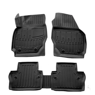 Stingray 3D Rubber Floor Mats (5 pcs, Polyurethane)