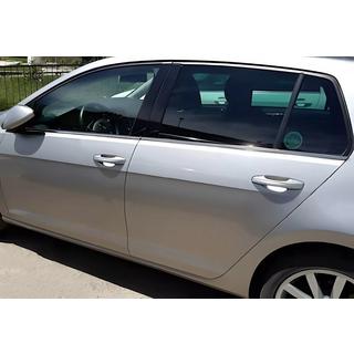 Lower Window Trim Black Chrome (4 pcs, Stainless Steel) Volkswagen Golf 7/E-Golf 2012-2020 photo 1