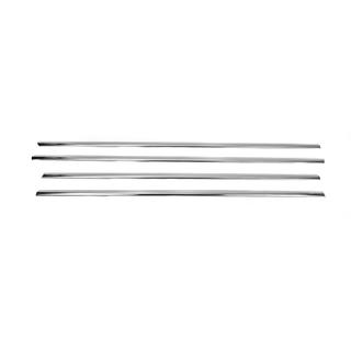 Lower Window Trim Black Chrome (4 pcs, Stainless Steel) Volkswagen Golf 7/E-Golf 2012-2020 photo 2