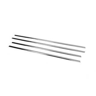 Lower Window Trim Black Chrome (4 pcs, Stainless Steel) Volkswagen Golf 7/E-Golf 2012-2020 photo 4