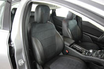 Chrysler 200 II 2014-2017 Car seat covers eco-leather+fabric+alcantara Antara A001 (full interior) photo 2