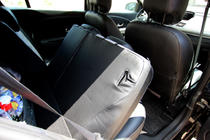 Renault Megane III 2009-2016 Car Seat Covers Eco Leather+Fabric+Alcantara Antara A0010 (Full Set) photo 13
