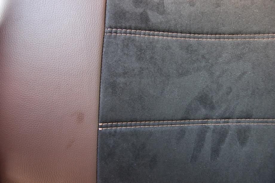 Toyota Land Cruiser Prado 120 2002-2009 Car seat covers eco-leather+fabric+alcantara Antara A088 (full interior) Photo 16
