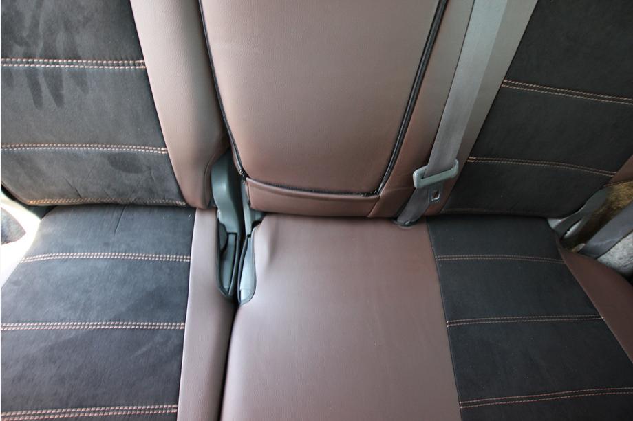 Toyota Land Cruiser Prado 120 2002-2009 Car seat covers eco-leather+fabric+alcantara Antara A088 (full interior) Photo 11