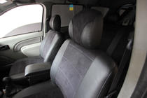 Renault Logan I 2005-2008 Car seat covers eco-leather+fabric+alcantara Antara A001 (full interior) photo 6