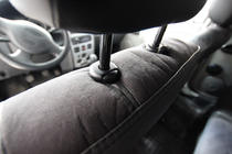 Renault Logan I 2005-2008 Car seat covers eco-leather+fabric+alcantara Antara A001 (full interior) photo 11