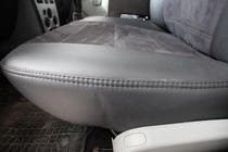 Dacia Logan I 2005-2008 Car seat covers eco-leather+fabric+alcantara Antara A001 (full interior) photo 6