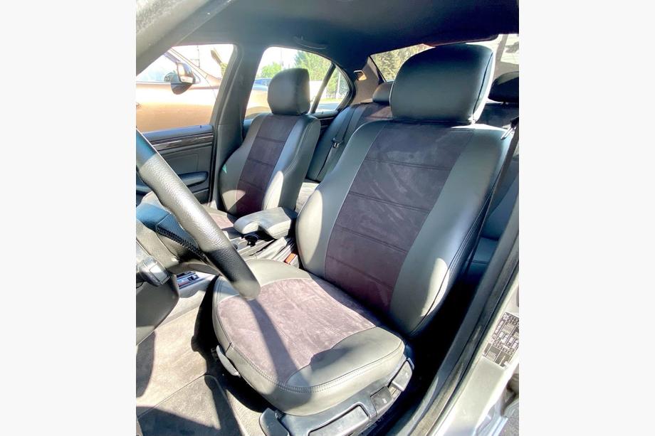 BMW 3 Series E46 1998-2006 Car seat covers eco-leather+fabric+alcantara Antara A001 (full interior) Image