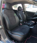 Hyundai Accent 2011-2017 Car seat covers eco-leather+fabric+alcantara Antara A001 (full interior) photo 1